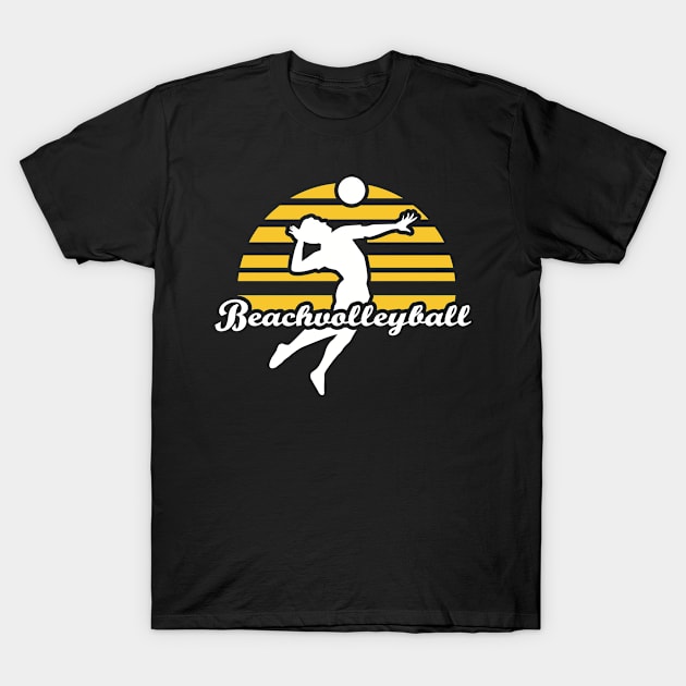 Beach volleyball T-Shirt by Designzz